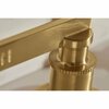 Kohler Widespread Bathroom Sink Faucet 1.0 GPM in Vibrant Brushed Moderne Brass 35908-4K-2MB